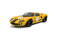 Ford GT40 MK1 1968 Yellow - Black 1:18 - 92624