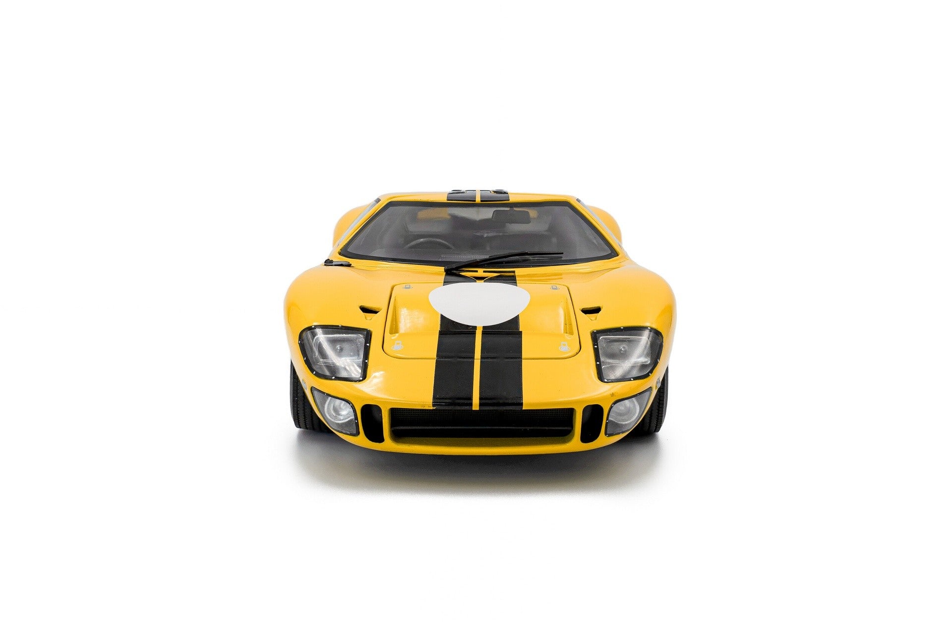 Ford GT40 MK1 1968 Yellow - Black 1:18 - 92629