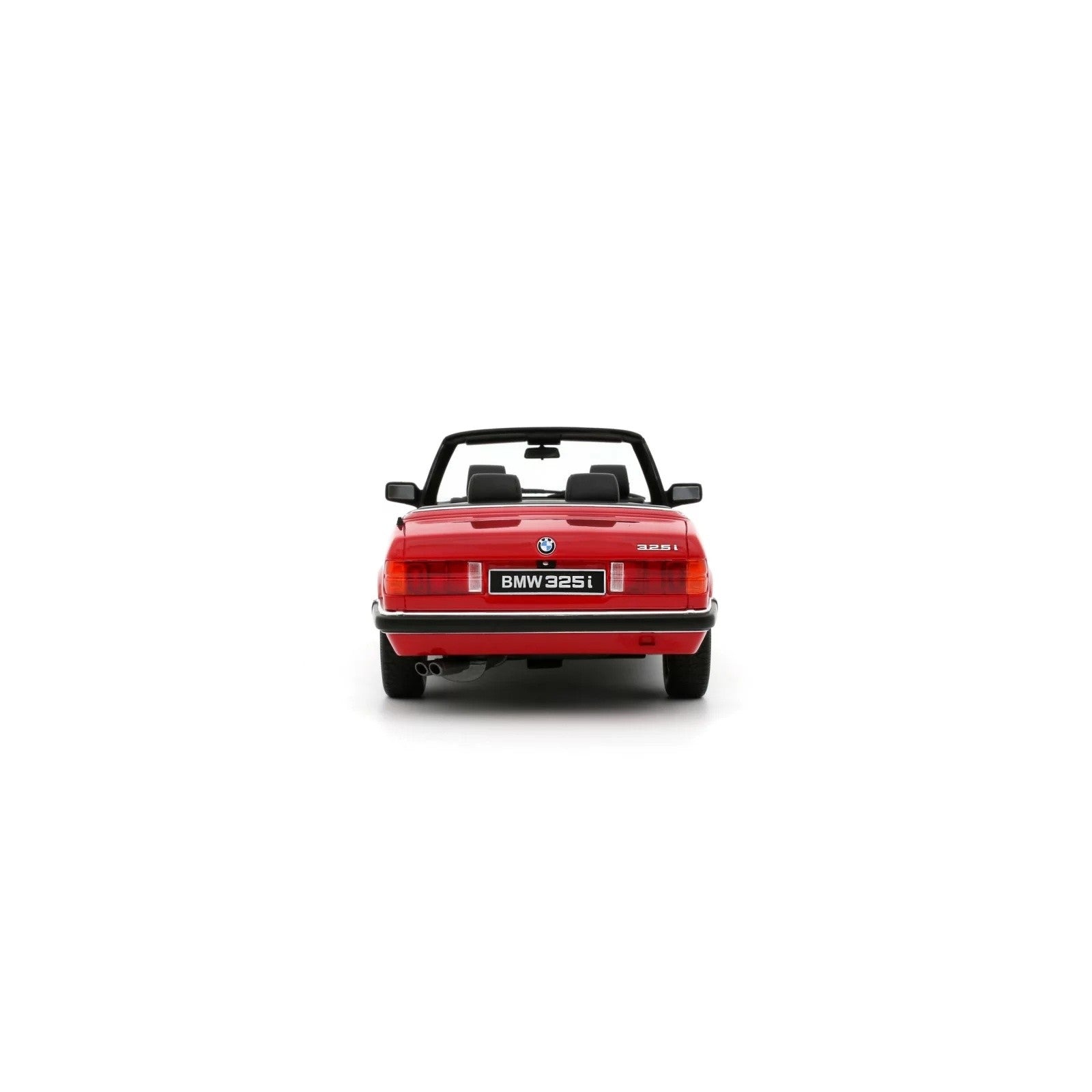 BMW 325i Convertible 1986 Bright Red 308 1:18 - 92648