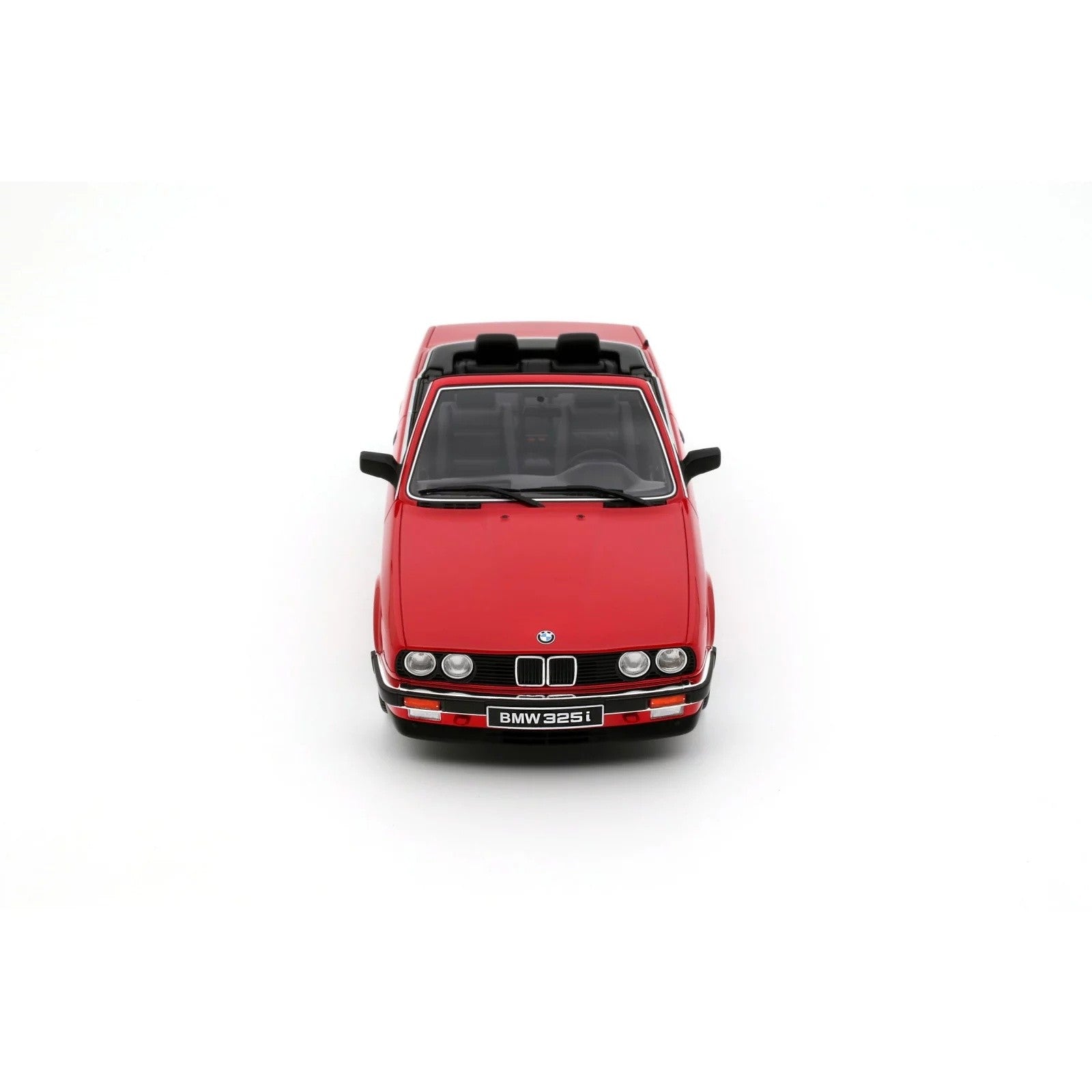 BMW 325i Convertible 1986 Bright Red 308 1:18 - 92651