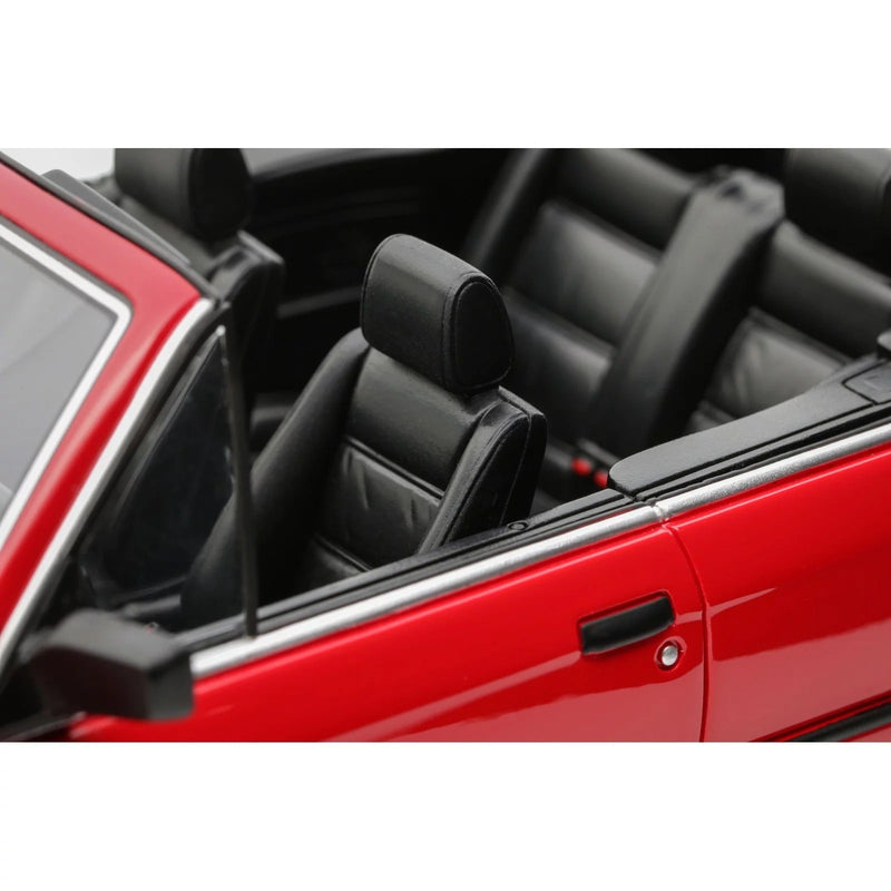 BMW 325i Convertible 1986 Bright Red 308 1:18 - 92654
