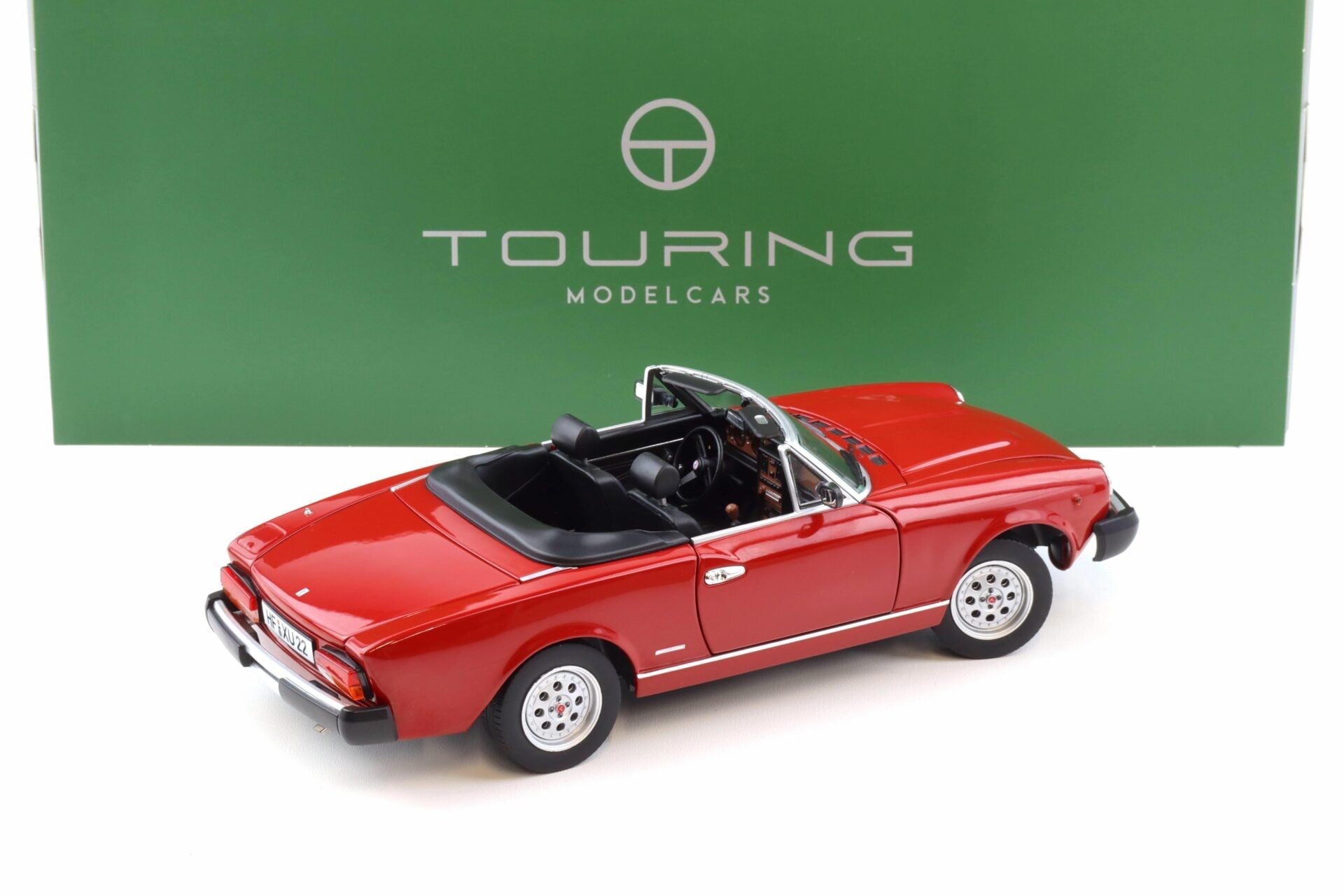 Pininfarina Spidereuropa 1982 Cabriolet Soft Top Red 1:18 - 92714