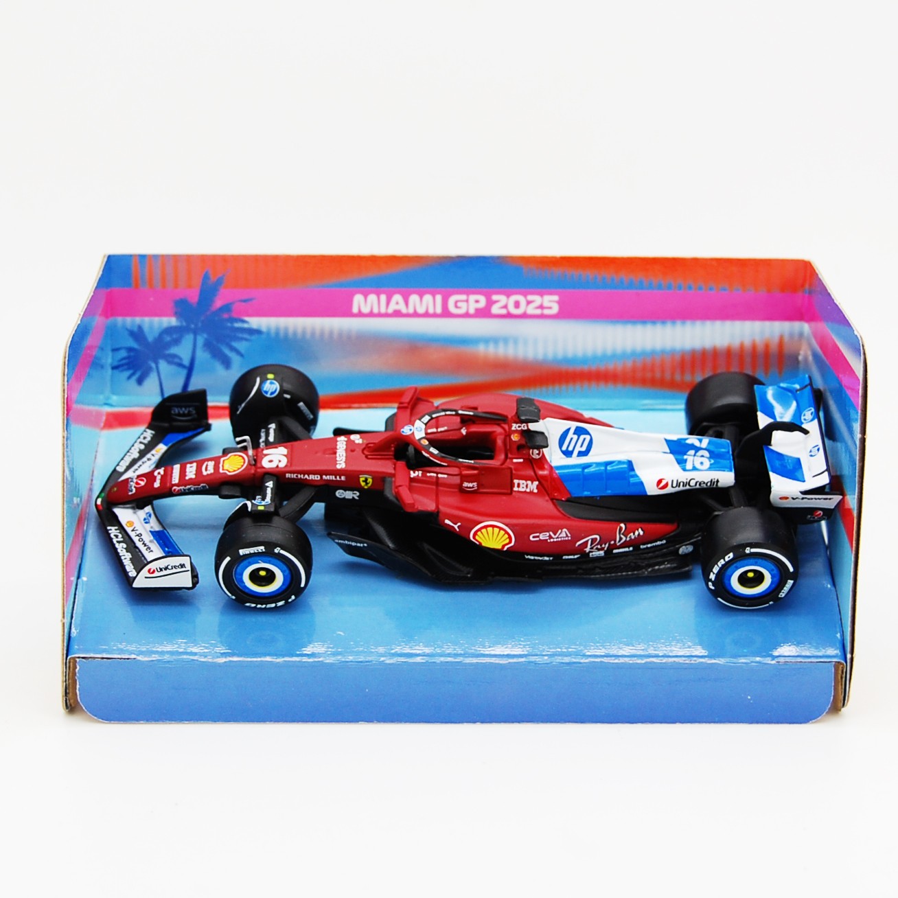 Ferrari SF-25 Scuderia Ferrari HP F1 Miami Gp 2025 Charles Leclerc 1:43 - 92825