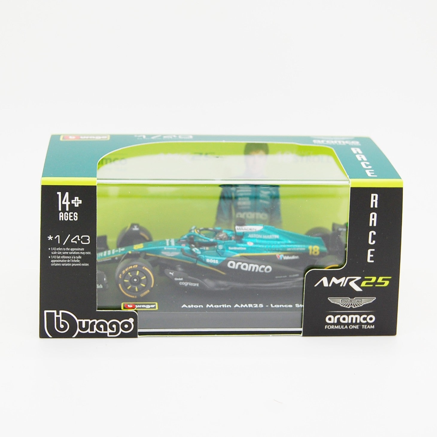 Aston Martin AMR25 F1 2025 Lance Stroll 1:43 Signature Series - 92854