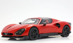 Alfa Romeo 33 Stradale 2025 Arancio Metallizzato con Teca 1:18 - 92874