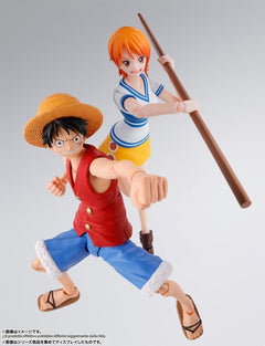 One Piece Monkey D. Luffy Romance Dawn Shf Bandai-6