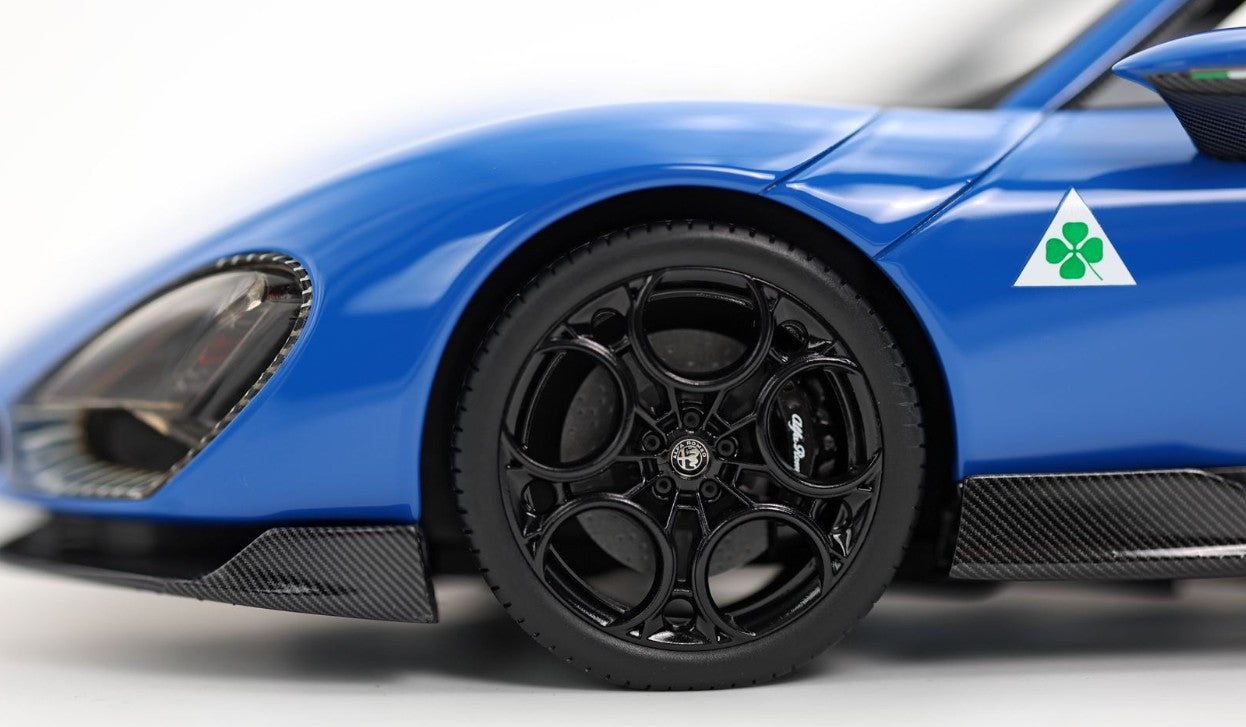 Alfa Romeo 33 Stradale 2025 Blu Reale 1:18 - 92922