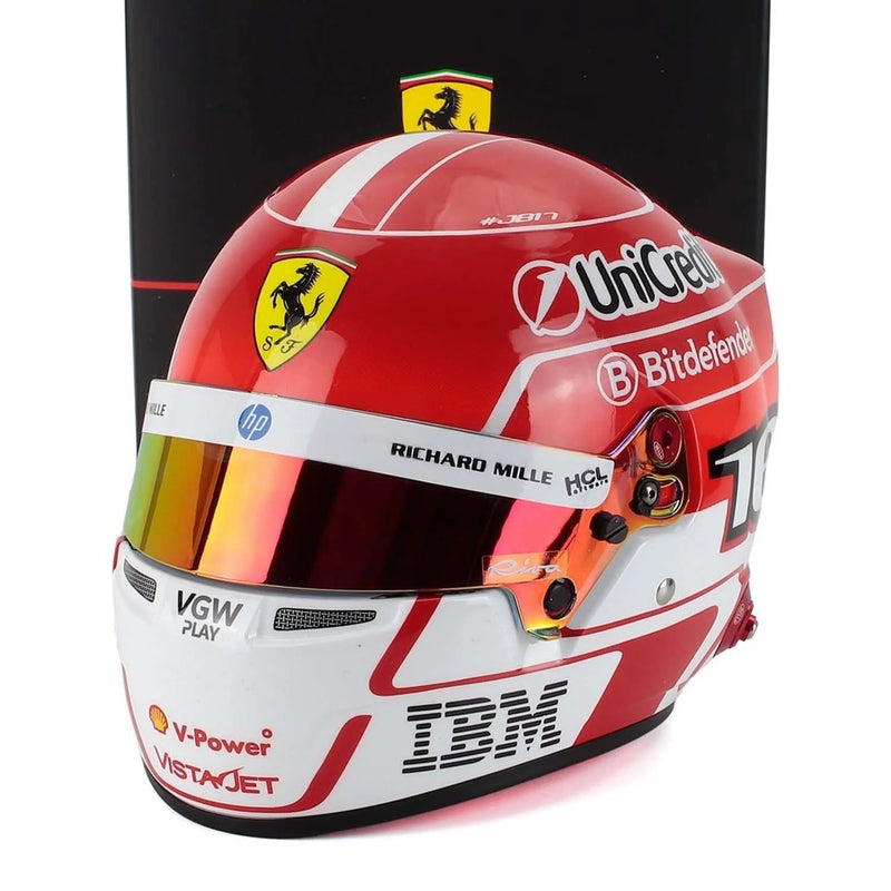 Charles Leclerc Casco Bell Helmet F1 2025 Ferrari SF-25 1:2 - 92946