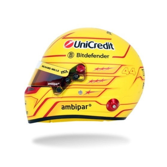 Lewis Hamilton Casco Bell Helmet F1 2025 Ferrari SF-25 1:2 - 92956