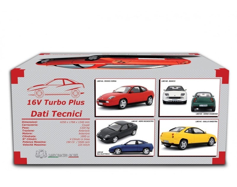 Fiat Coupé 2.0 16v Turbo Plus 1993 Rosso Corsa 1:18 - 92998
