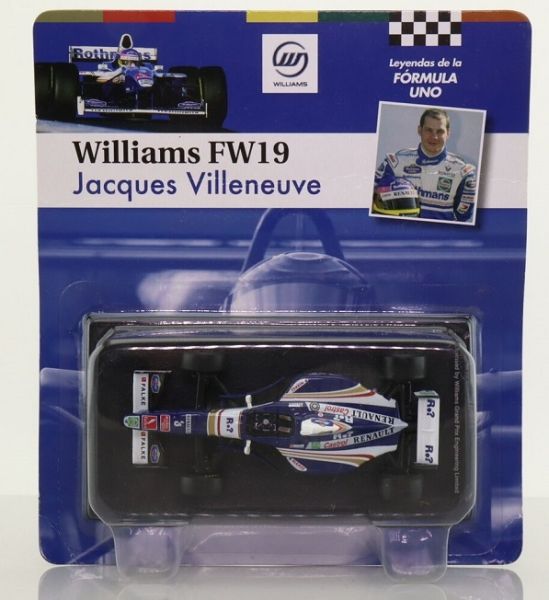 Williams Renault FW19 1997 Jaques Villeneuve 1:43