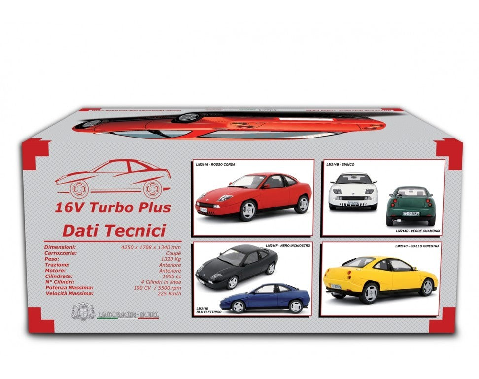 Fiat Coupé 2.0 16v Turbo Plus 1993 Bianco 1:18 - 93010