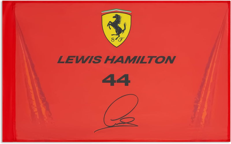 Ferrari F1 2026 Team Flag Lewis Hamilton 44 Bandiera 60*90 - 93054