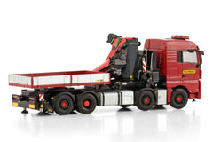 MAN TGX XLX Euro 6C Facelift 8X2 Tag Axle With Palfinger PK 1650 TEC + Jib Demountable Body 1:50 - 93057