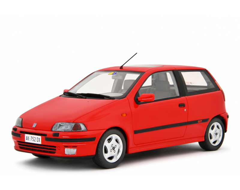 Fiat Punto GT 1400 2° serie 1996 Rosso 1:18 - 93074