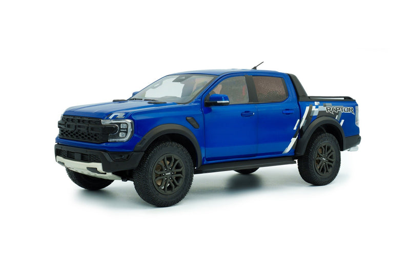 Ford Ranger Raptor Pick-Up 2024 Blue Deco 1:18 - 93102