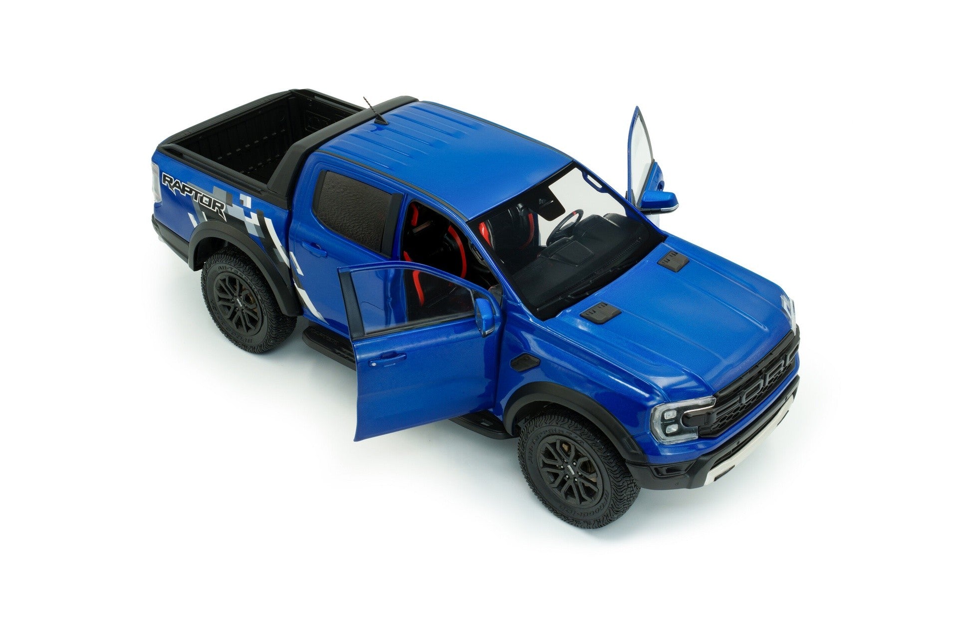 Ford Ranger Raptor Pick-Up 2024 Blue Deco 1:18 - 93109
