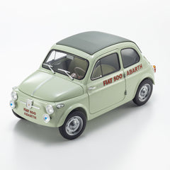 Fiat Nuova 500 Elaborazione Abarth Record Light Green 1:18 - 93151