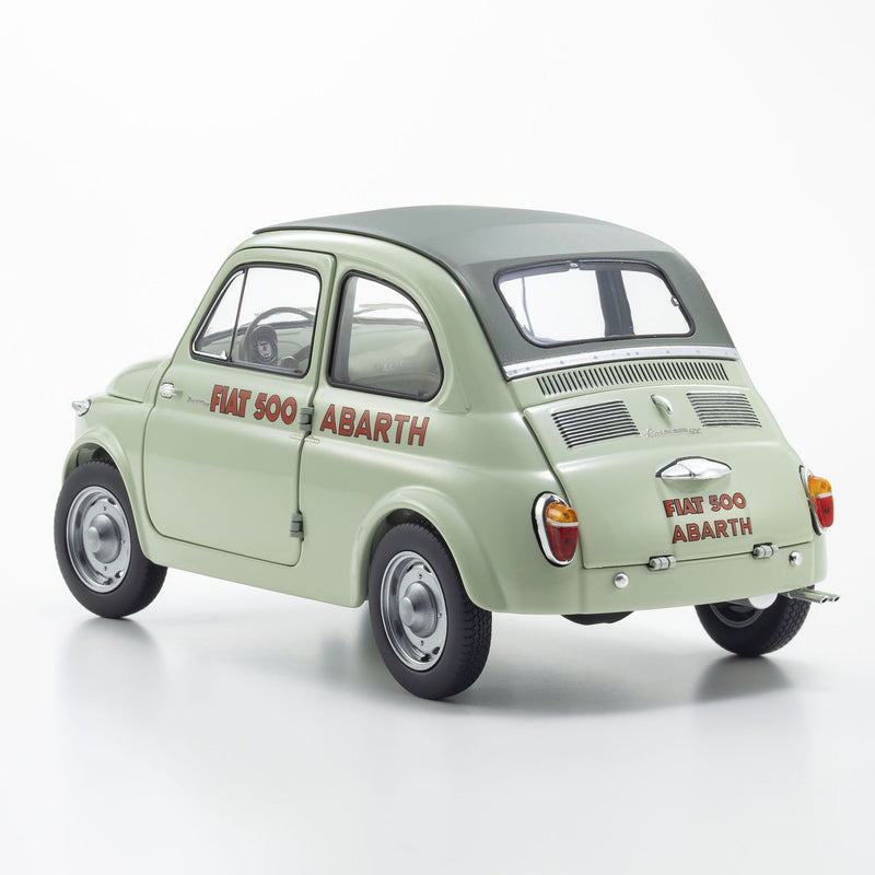 Fiat Nuova 500 Elaborazione Abarth Record Light Green 1:18 - 93153