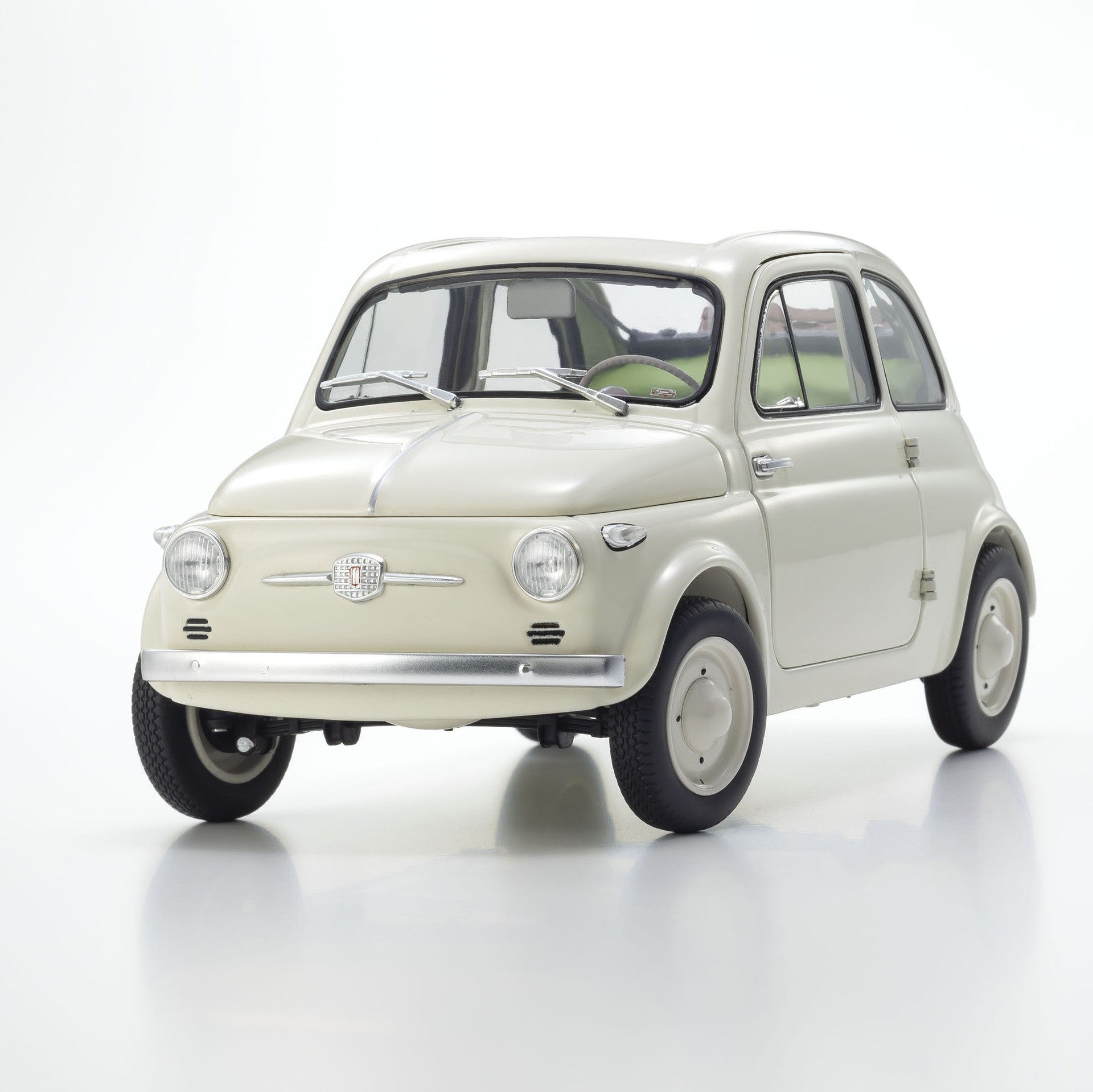Fiat Nuova 500 Accessoriata Avorio 1:18 - 93179