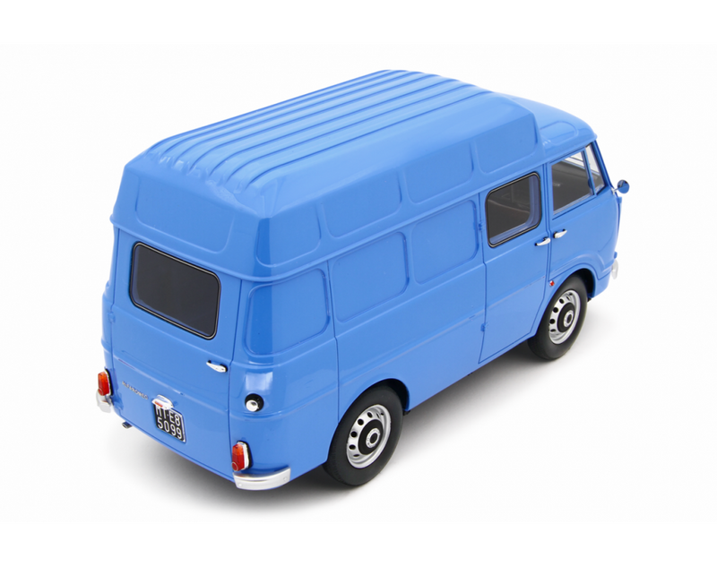 Alfa Romeo F12 Autocarro Tetto Sopralzato 1967 Blu 1:18-4