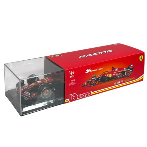 Ferrari SF-24 F1 2024 Charles Leclerc 1:24 Signature con Teca - 93211