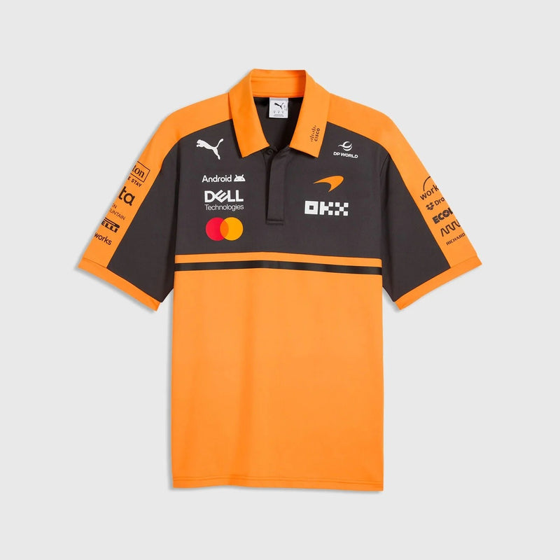 McLaren Racing Team F1 2026 Mens Team Polo Shirt Puma - 93216