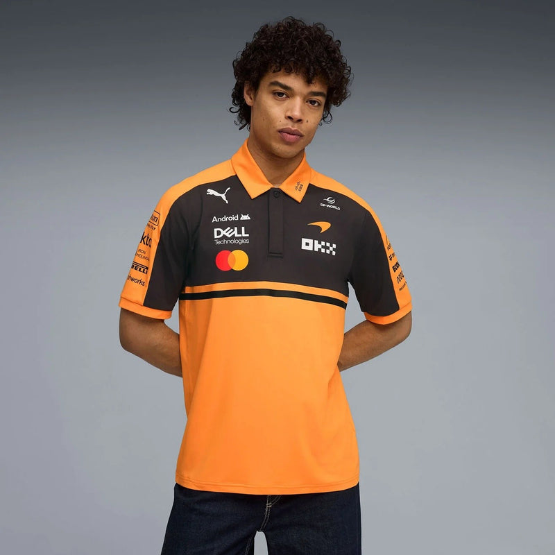 McLaren Racing Team F1 2026 Mens Team Polo Shirt Puma - 93218