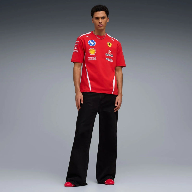 Ferrari F1 2026 T-Shirt Driver Uomo Replica Team Puma - 93230