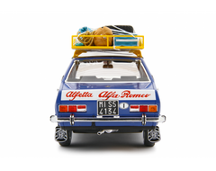 Alfa Romeo Alfetta 1.8 Raid Capo Nord Capo Sud 1973 Blu Le Mans 1:18 - 93263