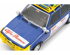 Alfa Romeo Alfetta 1.8 Raid Capo Nord Capo Sud 1973 Blu Le Mans 1:18 - 93269