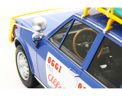 Alfa Romeo Alfetta 1.8 Raid Capo Nord Capo Sud 1973 Blu Le Mans 1:18 - 93274