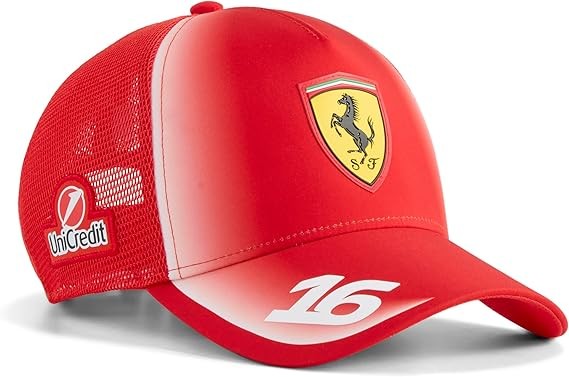 Ferrari F1 2026 Scuderia Ferrari HP Charles Leclerc Trucker Cap - 93278