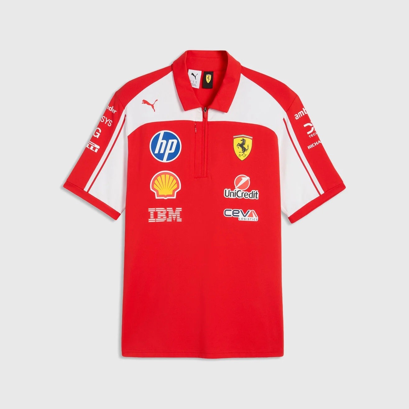 Ferrari F1 2026 Polo Uomo Replica Team Puma Authentic - 93415