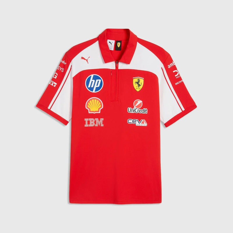 Ferrari F1 2026 Polo Uomo Replica Team Puma Authentic - 93415