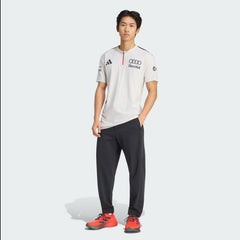 Audi Revolut F1 Team 2026 Polo Team Engineers - Marketing Adidas Chalk Pearl - Iron Metallic - 93436