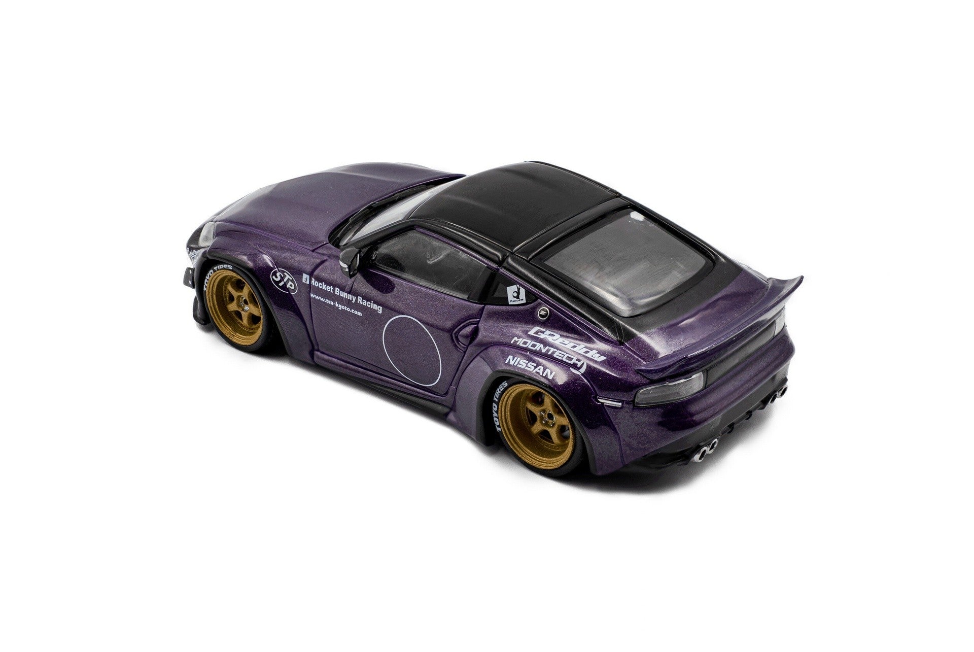 Nissan Fairlady Z Pandem Rocket Bunny 2022 Purple Metallic 1:43 - 93469