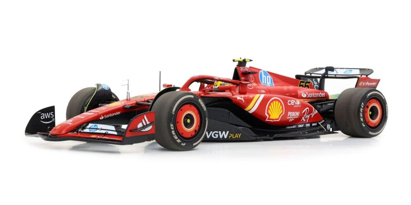 Ferrari SF-24 Italy Gp F1 2024 Monza Carlos Sainz 1:18 - 93638