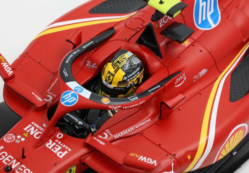 Ferrari SF-24 Italy Gp F1 2024 Monza Carlos Sainz 1:18 - 93642