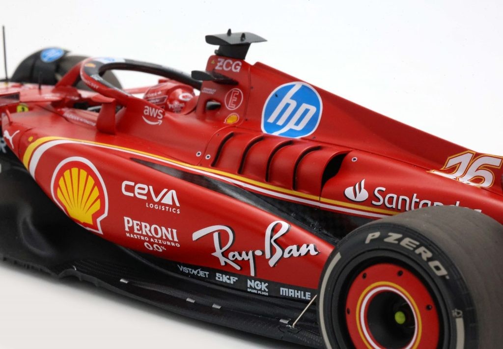 Ferrari SF-24 Winner Austin Texas USA Gp F1 2024 Charles Leclerc 1:18 - 93657