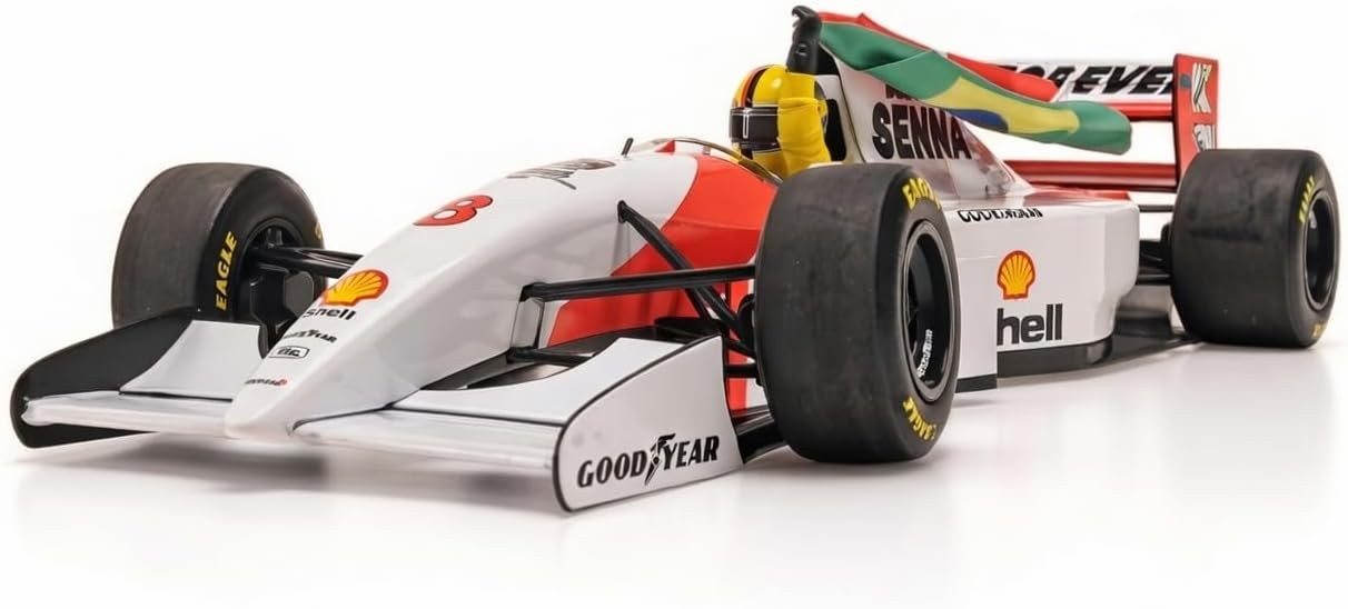 Mclaren Ford MP4/8 Ayrton Senna Tribute Imola 19-05-2024 Sebastian Vettel 1:18 - 93665