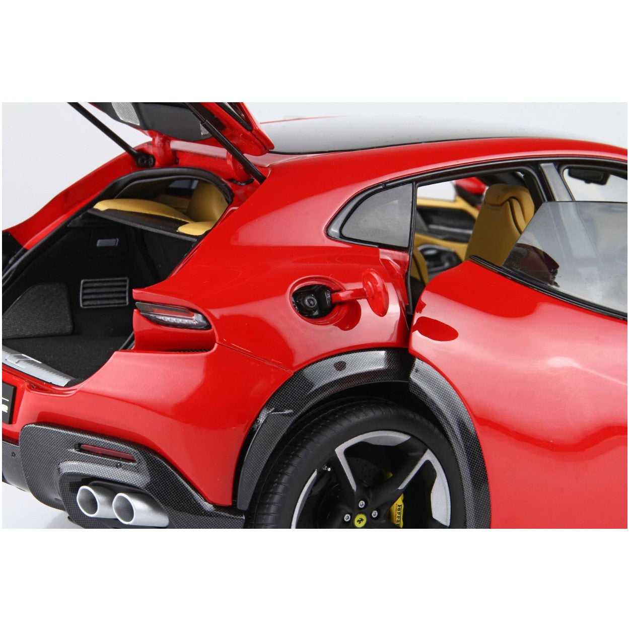 Ferrari Purosangue 2022 Rosso Corsa Tetto Panoramico Diecast 1:18 - 93706