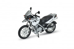 BMW F650 GS Dakar Silver 1:18 - 93787
