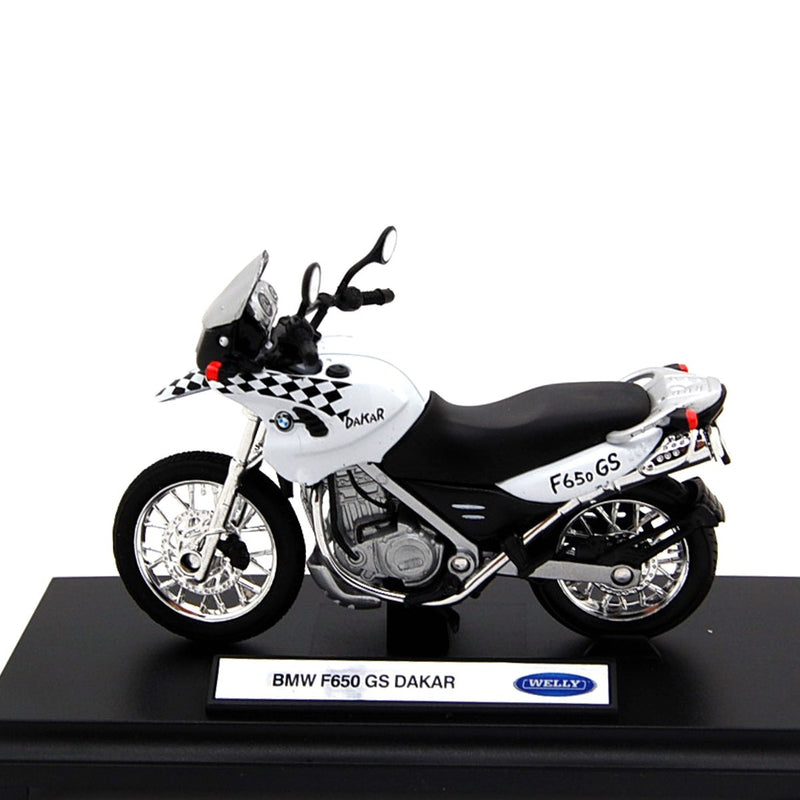 BMW F650 GS Dakar Silver 1:18 - 93789