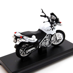 BMW F650 GS Dakar Silver 1:18 - 93790