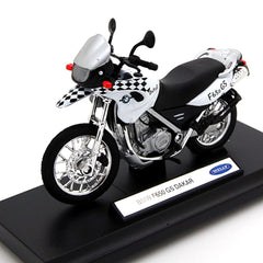 BMW F650 GS Dakar Silver 1:18 - 93791