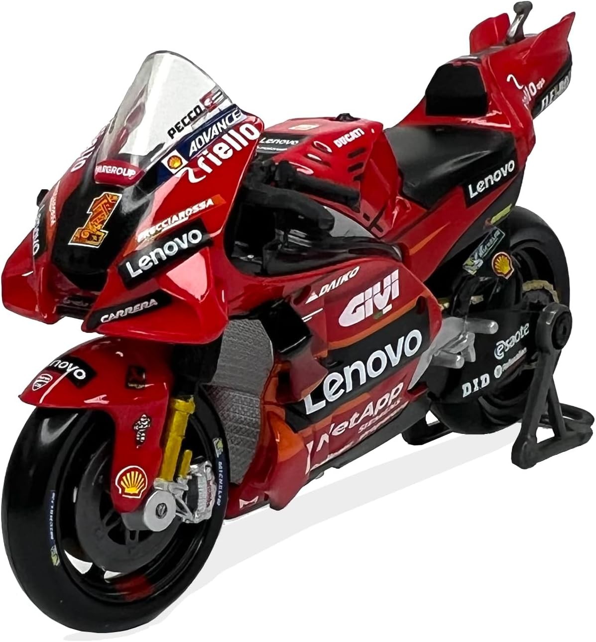 Lenovo Ducati Desmosedici Moto Gp 2023 Francesco Bagnaia 1:18 - 93796