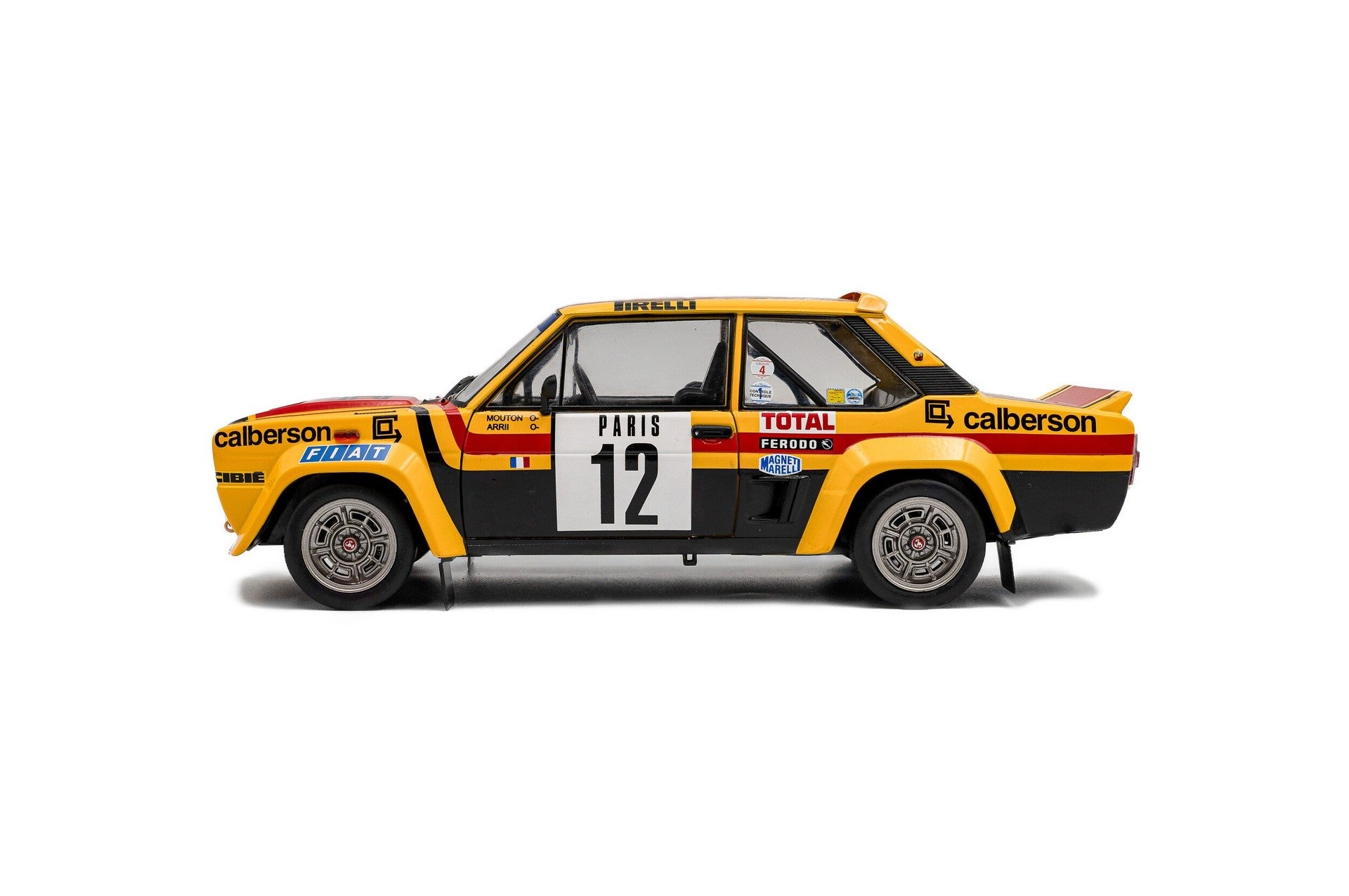 Fiat 131 Abarth Rallye de Monte-Carlo 1980  M.Mouton - Arri 1:18 - 93830
