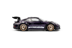 Porsche 911 (992) GT3 RS mit Weissach-Paket 2024 viola metallic 1:18 - 93865