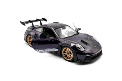 Porsche 911 (992) GT3 RS mit Weissach-Paket 2024 viola metallic 1:18 - 93867